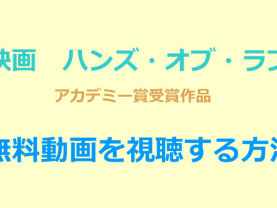 ハンズオブラブの無料動画視聴方法